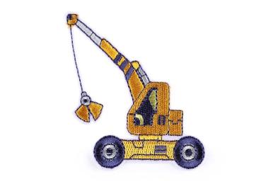Aufbügler Kran 5,5 x 6,8 cm.